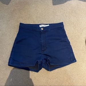 American apparel easy jean short